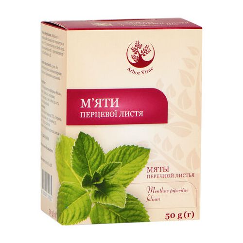 М'яти перцевої листя збір 50 г в місті Вишгород : ціни, характеристика.  - фото №1 М'яти перцевої листя збір 50 г в місті Вишгород : ціни, характеристика.