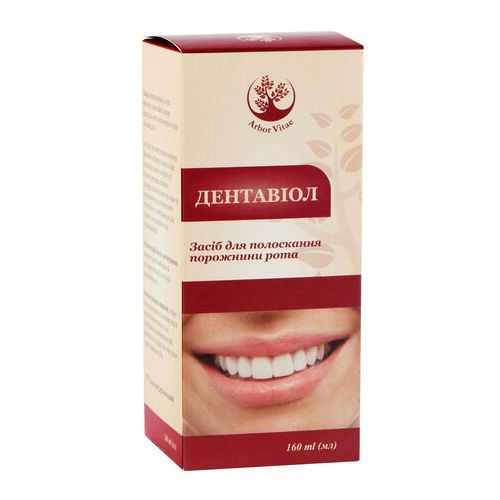 Дентавіол засіб для полоскання ротової порожнини 160 мл в місті Вишгород : ціни, характеристика.  - фото №1 Дентавіол засіб для полоскання ротової порожнини 160 мл в місті Вишгород : ціни, характеристика.