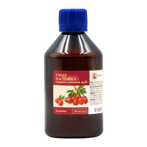Глоду настойка флакон 100 мл в Києві : ціни, характеристика.  - фото №1 Глоду настойка флакон 100 мл в Києві : ціни, характеристика.