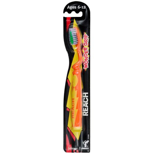 Зубная щетка Reach Wonder Grip Детская, 6-12 лет, в ассортименте в городе Луцк : цены, характеристики.  - фото №1 Зубная щетка Reach Wonder Grip Детская, 6-12 лет, в ассортименте в городе Луцк : цены, характеристики.