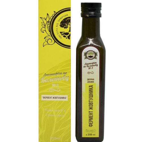 Лактофит Болотова №3 Фермент Желтушника 250 мл в городе Софиевка : цены, характеристики.  - фото №1 Лактофит Болотова №3 Фермент Желтушника 250 мл в городе Софиевка : цены, характеристики.
