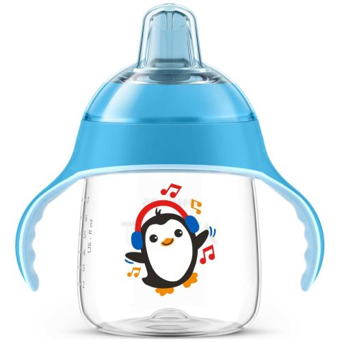 Чашка-непроливайка Avent блакитна від 12+, 260 мл (747/02) в місті Одеса : ціни, характеристика.  - фото №1 Чашка-непроливайка Avent блакитна від 12+, 260 мл (747/02) в місті Одеса : ціни, характеристика.