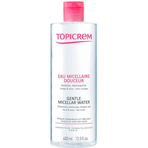 Міцелярна вода Topicrem Ніжна, 400 мл недорого - фото №1 Міцелярна вода Topicrem Ніжна, 400 мл недорого