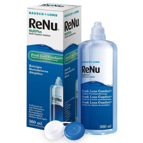 Renu MultiPlus раствор для контактных линз 360 мл  ADD - фото №1 Renu MultiPlus раствор для контактных линз 360 мл  ADD