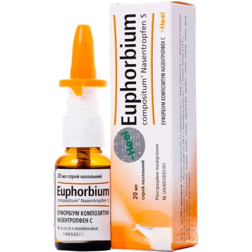 Еуфорбіум композитум спрей 20 мл в місті Перещепине : ціни, характеристика.  - фото №1 Еуфорбіум композитум спрей 20 мл в місті Перещепине : ціни, характеристика.