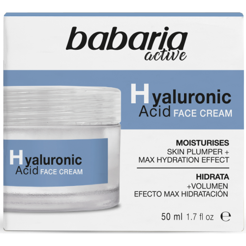 Крем Babaria (Бабарія) з гіалуроновою кислотою для обличчя 50 мл в Україні - фото №1 Крем Babaria (Бабарія) з гіалуроновою кислотою для обличчя 50 мл в Україні