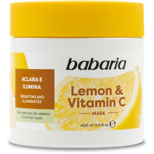 Маска Babaria (Бабарія) для всіх типів волосся з екстрактом лимона та вітаміном С 400 мл в місті Стрий : ціни, характеристика. - фото №1 Маска Babaria (Бабарія) для всіх типів волосся з екстрактом лимона та вітаміном С 400 мл в місті Стрий : ціни, характеристика.