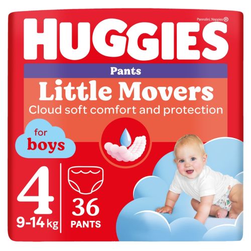 Трусики Huggies Little Movers для хлопчиків р.4 (9-14 кг) №36 в місті Вишгород : ціни, характеристика.  - фото №1 Трусики Huggies Little Movers для хлопчиків р.4 (9-14 кг) №36 в місті Вишгород : ціни, характеристика.