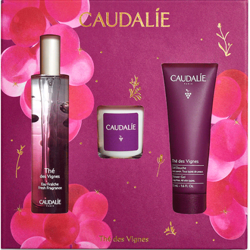 Набір Caudalie (Кодалі) The des Vignes (Енергетична туалетна вода 50 мл+ Парфумована свічка 35 г+ Гель-душ 50 мл) в місті Рахів : ціни, характеристика.  - фото №1 Набір Caudalie (Кодалі) The des Vignes (Енергетична туалетна вода 50 мл+ Парфумована свічка 35 г+ Гель-душ 50 мл) в місті Рахів : ціни, характеристика.