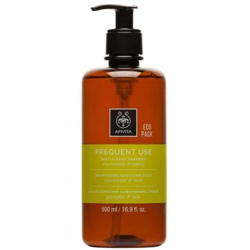 Шампунь Apivita (Апивита) для частого использования с ромашкой и медом 500 мл в городе Перещепино : цены, характеристики.  - фото №1 Шампунь Apivita (Апивита) для частого использования с ромашкой и медом 500 мл в городе Перещепино : цены, характеристики.