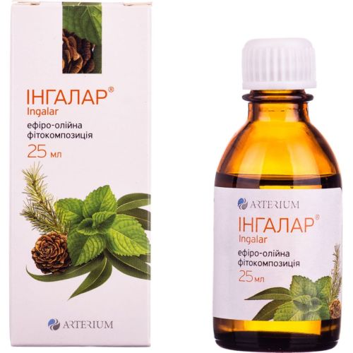 Інгалар суміш для інгаляцій 25 мл ADD - фото №1 Інгалар суміш для інгаляцій 25 мл ADD