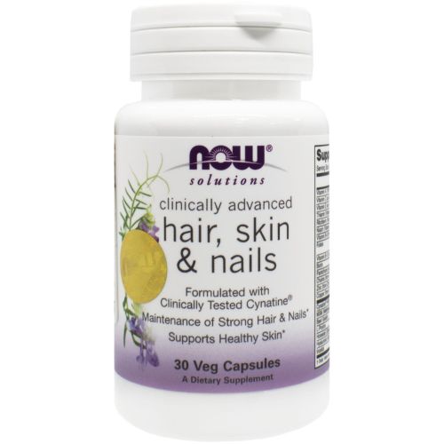 Now (Нау) Foods Clinically Advanced Hair, Skin & Nails краса та здоров'я капсули №30 в місті Первомайськ : ціни, характеристика.  - фото №1 Now (Нау) Foods Clinically Advanced Hair, Skin & Nails краса та здоров'я капсули №30 в місті Первомайськ : ціни, характеристика.