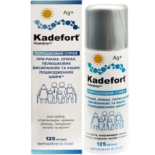 Кадефорт спрей 125 мл в місті Глобине : ціни, характеристика.  - фото №1 Кадефорт спрей 125 мл в місті Глобине : ціни, характеристика.