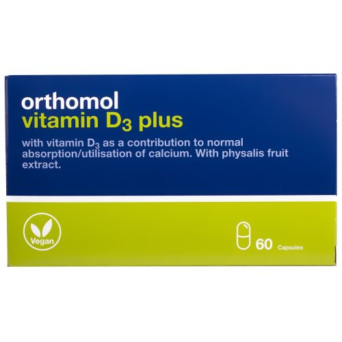 Orthomol (Ортомол) Vitamin D3 Plus таблетки №60 в місті Запоріжжя : ціни, характеристика.  - фото №1 Orthomol (Ортомол) Vitamin D3 Plus таблетки №60 в місті Запоріжжя : ціни, характеристика.