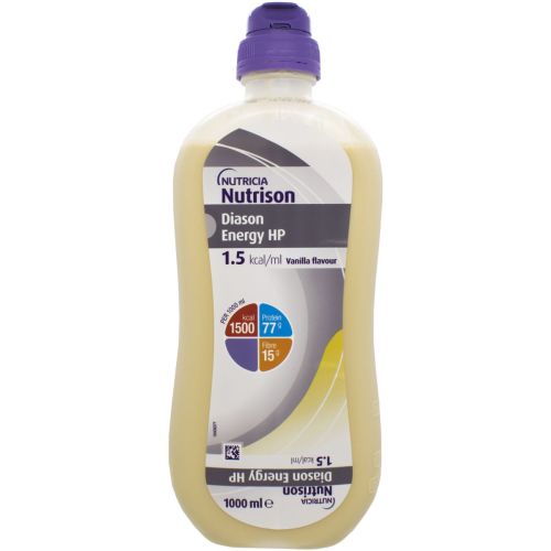 Энтеральное питание Nutrison Diason Energy HP (Нутризон Диазон ВП Энергия) со вкусом ванили 1000 мл в городе Вышгород : цены, характеристики.  - фото №1 Энтеральное питание Nutrison Diason Energy HP (Нутризон Диазон ВП Энергия) со вкусом ванили 1000 мл в городе Вышгород : цены, характеристики.