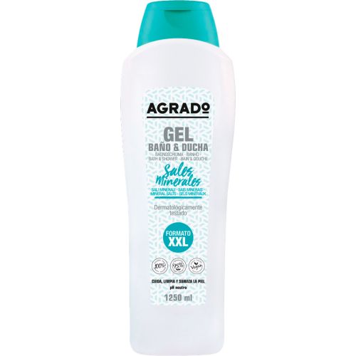 Гель для душу та ванни Agrado (Аградо) Мінеральні солі, 1250 мл в місті Чернігів : ціни, характеристика.  - фото №1 Гель для душу та ванни Agrado (Аградо) Мінеральні солі, 1250 мл в місті Чернігів : ціни, характеристика.