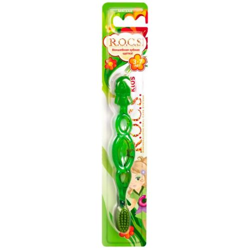Зубная щетка R.O.C.S Kids детская от 3 до 7 лет, 1 шт. недорого - фото №1 Зубная щетка R.O.C.S Kids детская от 3 до 7 лет, 1 шт. недорого