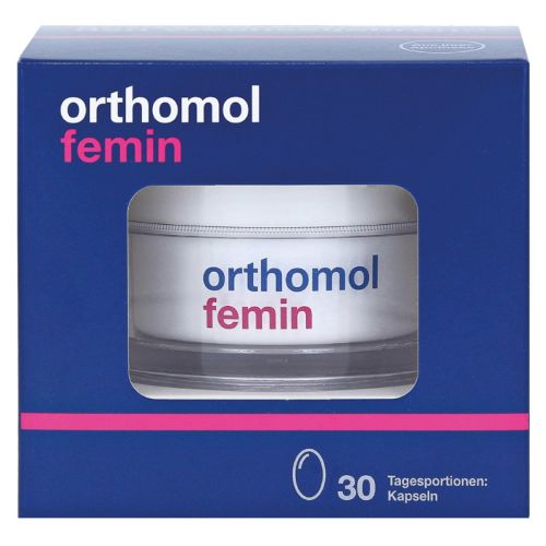 Orthomol (Ортомол) Femin (для жінок в період менопаузи) 30 днів капсули №30 в Києві : ціни, характеристика.  - фото №1 Orthomol (Ортомол) Femin (для жінок в період менопаузи) 30 днів капсули №30 в Києві : ціни, характеристика.