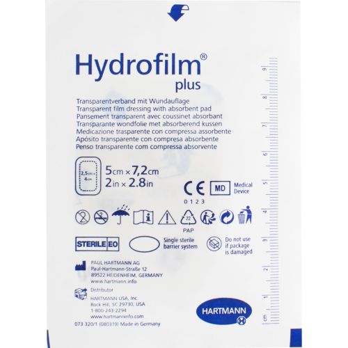 Повязка Hydrofilm (Гидрофилм) plus 5 см х 7,2 см №1 в городе Софиевка : цены, характеристики.  - фото №1 Повязка Hydrofilm (Гидрофилм) plus 5 см х 7,2 см №1 в городе Софиевка : цены, характеристики.