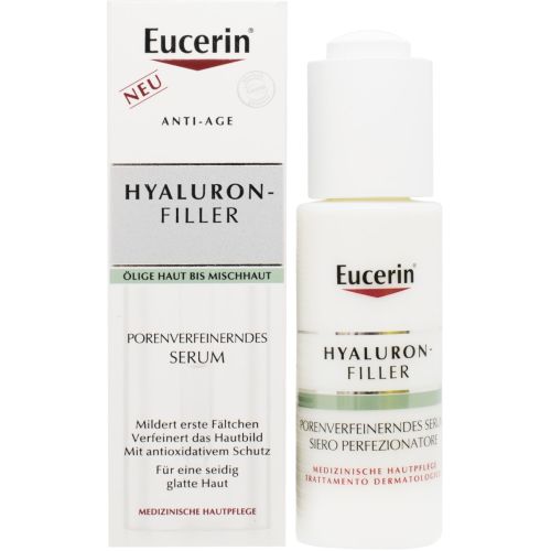 Сироватка Eucerin (Юцерін) Hyaluron-Filler Антиоксидантна сироватка для вдосконалення структури шкіри, звуження пор і пом'якшення перших зморшок, 30 мл в місті Хмельницький : ціни, характеристика.  - фото №1 Сироватка Eucerin (Юцерін) Hyaluron-Filler Антиоксидантна сироватка для вдосконалення структури шкіри, звуження пор і пом'якшення перших зморшок, 30 мл в місті Хмельницький : ціни, характеристика.