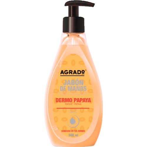 Мыло для рук Agrado (Аградо) Папайя 500 мл  в городе Вышгород : цены, характеристики.  - фото №1 Мыло для рук Agrado (Аградо) Папайя 500 мл  в городе Вышгород : цены, характеристики.
