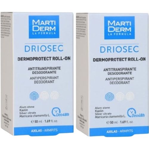 Набор шариковых дезодорантов-антиперспирантов Martiderm (Мартидерм) Driosec Dermoprotect 48h, 2х50 мл в городе Одесса : цены, характеристики.  - фото №1 Набор шариковых дезодорантов-антиперспирантов Martiderm (Мартидерм) Driosec Dermoprotect 48h, 2х50 мл в городе Одесса : цены, характеристики.