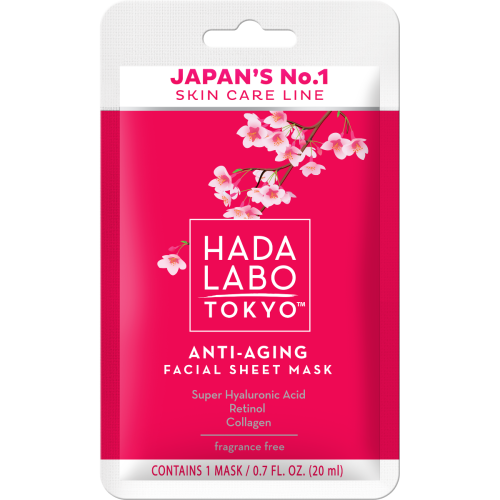 Маска Hada Labo Tokyo (Хада Лабо Токіо) Red для обличчя тканинна антивікова 1 шт. в місті Богородчани : ціни, характеристика.  - фото №1 Маска Hada Labo Tokyo (Хада Лабо Токіо) Red для обличчя тканинна антивікова 1 шт. в місті Богородчани : ціни, характеристика.