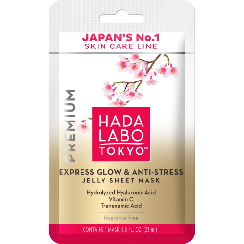 Маска Hada Labo Tokyo (Хада Лабо Токио) Premium для сияния лица тканевая антистресс 1 шт. в городе Одесса : цены, характеристики.  - фото №1 Маска Hada Labo Tokyo (Хада Лабо Токио) Premium для сияния лица тканевая антистресс 1 шт. в городе Одесса : цены, характеристики.
