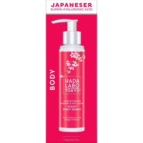 Сыворотка Hada Labo Tokyo (Хада Лабо Токио) для тела антивозрастная подтягивающая ночная 150 мл в городе Винница : цены, характеристики.  - фото №1 Сыворотка Hada Labo Tokyo (Хада Лабо Токио) для тела антивозрастная подтягивающая ночная 150 мл в городе Винница : цены, характеристики.