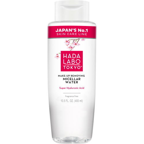 Вода Hada Labo Tokyo (Хада Лабо Токіо) White міцелярна для зняття макіяжу 400 мл в місті Перещепине : ціни, характеристика.  - фото №1 Вода Hada Labo Tokyo (Хада Лабо Токіо) White міцелярна для зняття макіяжу 400 мл в місті Перещепине : ціни, характеристика.