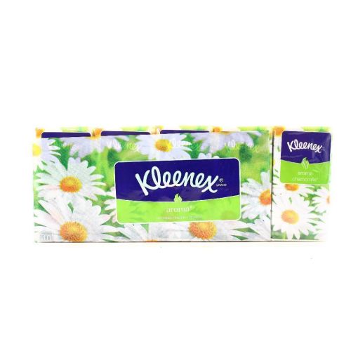 Хустинки носові Kleenex ромашка №10 в аптеці - фото №1 Хустинки носові Kleenex ромашка №10 в аптеці