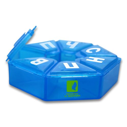 Органайзер пластиковый Enjee РТ 6073 для таблеток Ромашка в городе Глобино : цены, характеристики.  - фото №1 Органайзер пластиковый Enjee РТ 6073 для таблеток Ромашка в городе Глобино : цены, характеристики.