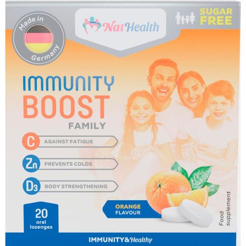 НатХелс Стійкий Імунітет Фемілі таблетки №20 в місті Запоріжжя : ціни, характеристика.  - фото №1 НатХелс Стійкий Імунітет Фемілі таблетки №20 в місті Запоріжжя : ціни, характеристика.