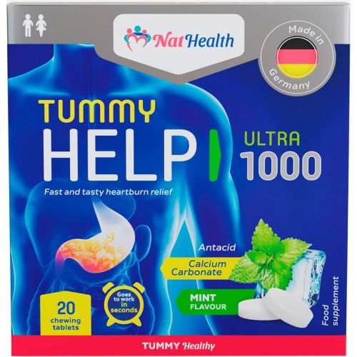 НатХелс Тами Хелп Ультра 1000 жевательные таблетки №20 в городе Глобино : цены, характеристики.  - фото №1 НатХелс Тами Хелп Ультра 1000 жевательные таблетки №20 в городе Глобино : цены, характеристики.