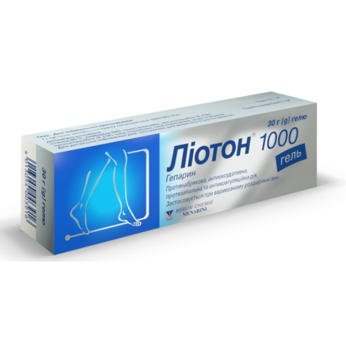 Лиотон 1000 гель 30 г в городе Первомайск : цены, характеристики.  - фото №1 Лиотон 1000 гель 30 г в городе Первомайск : цены, характеристики.