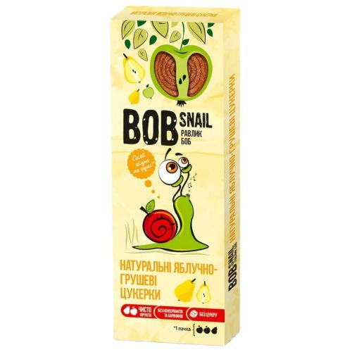 Цукерки Bob Snail (Равлик Боб) яблуко-груша 30 г в місті Одеса : ціни, характеристика.  - фото №1 Цукерки Bob Snail (Равлик Боб) яблуко-груша 30 г в місті Одеса : ціни, характеристика.
