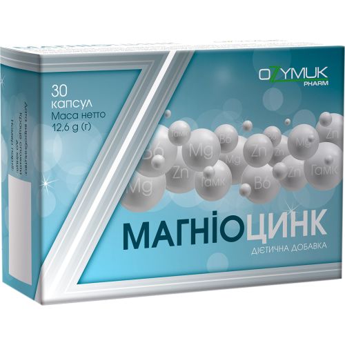 Магниоцинк 420 мг капсулы №30 недорого - фото №1 Магниоцинк 420 мг капсулы №30 недорого