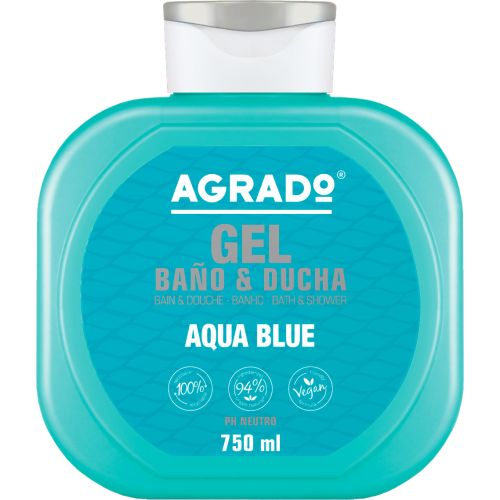 Гель для душа и ванной Agrado (Аградо) Морская волна, 750 мл в городе Первомайск : цены, характеристики.  - фото №1 Гель для душа и ванной Agrado (Аградо) Морская волна, 750 мл в городе Первомайск : цены, характеристики.