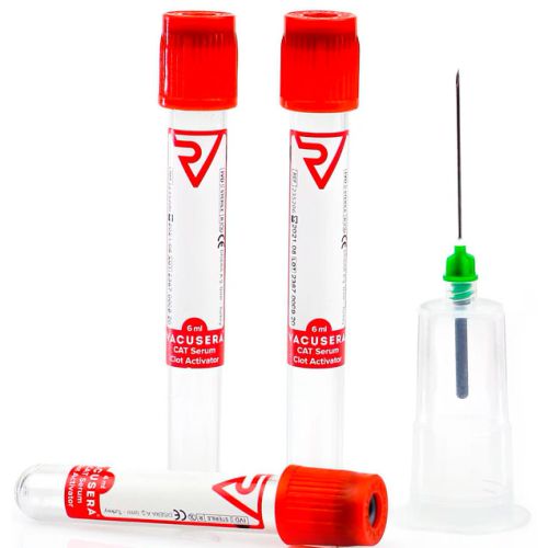 Пробірка для збирання крові Vacusera з активатором згортання, 13х100 мм, 6 мл, 100 шт. в місті Канів : ціни, характеристика.  - фото №1 Пробірка для збирання крові Vacusera з активатором згортання, 13х100 мм, 6 мл, 100 шт. в місті Канів : ціни, характеристика.