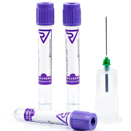 Пробірка Vacusera К2 ЕДТА 13х75 2 мл, бузкова кришка в місті Канів : ціни, характеристика.  - фото №1 Пробірка Vacusera К2 ЕДТА 13х75 2 мл, бузкова кришка в місті Канів : ціни, характеристика.