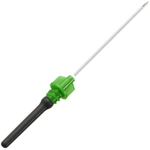 Голка Волос двостороння стерильна, зелена, р.21G (0,8х38 мм), 100 шт. в місті Рахів : ціни, характеристика.  - фото №1 Голка Волос двостороння стерильна, зелена, р.21G (0,8х38 мм), 100 шт. в місті Рахів : ціни, характеристика.