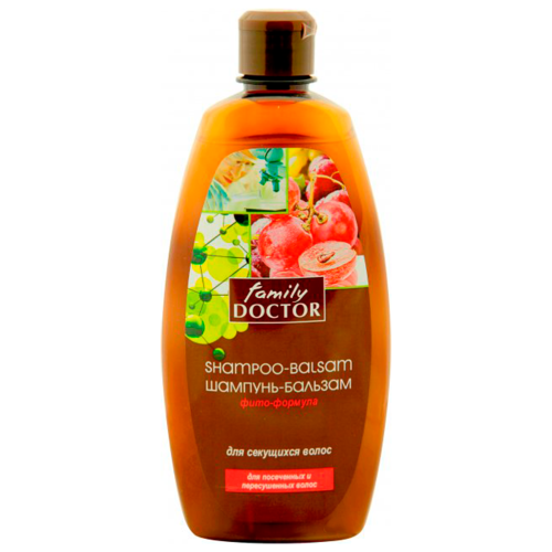 Шампунь-бальзам Family Doctor Фіто-формула для посіченого волосся в місті Канів : ціни, характеристика.  - фото №1 Шампунь-бальзам Family Doctor Фіто-формула для посіченого волосся в місті Канів : ціни, характеристика.