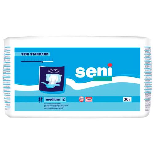 Підгузки Seni Standаrd, р.M №30 ціна - фото №1 Підгузки Seni Standаrd, р.M №30 ціна