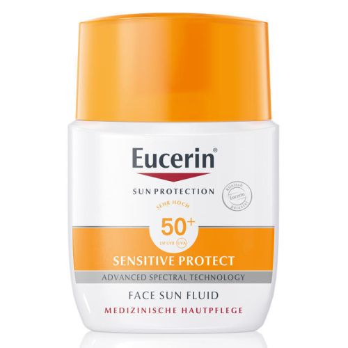 Крем-флюїд Eucerin (Юцерін) сонцезахистний для обличчя SPF50 50 мл в місті Богородчани : ціни, характеристика.  - фото №1 Крем-флюїд Eucerin (Юцерін) сонцезахистний для обличчя SPF50 50 мл в місті Богородчани : ціни, характеристика.