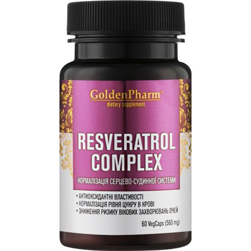 Ресвератрол комплекс капсули №60 замовити - фото №1 Ресвератрол комплекс капсули №60 замовити