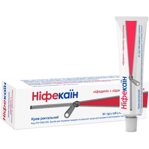 Нифекаин крем ректальний 30 г в городе Вышгород : цены, характеристики.  - фото №1 Нифекаин крем ректальний 30 г в городе Вышгород : цены, характеристики.