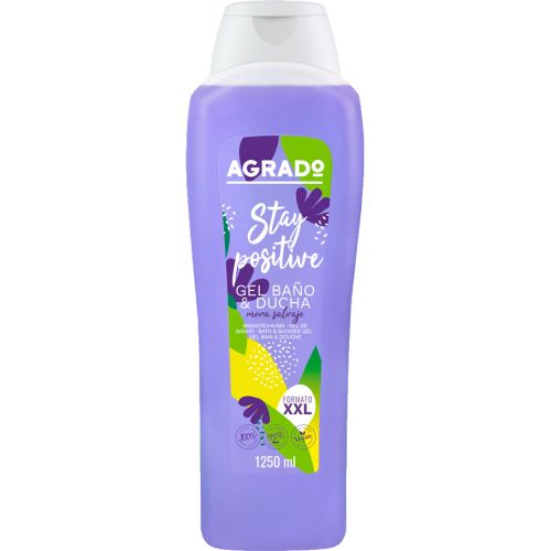 Гель для ванни та душу Agrado (Аградо) Stay Positive, 1250 мл в місті Чернігів : ціни, характеристика.  - фото №1 Гель для ванни та душу Agrado (Аградо) Stay Positive, 1250 мл в місті Чернігів : ціни, характеристика.