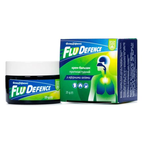 ФлюДіфенс крем-бальзам 25 г в місті Вишгород : ціни, характеристика.  - фото №1 ФлюДіфенс крем-бальзам 25 г в місті Вишгород : ціни, характеристика.