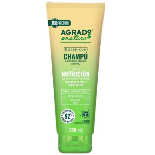 Шампунь Agrado (Аградо) Ботанічне Живлення туба 250 мл в місті Канів : ціни, характеристика.  - фото №1 Шампунь Agrado (Аградо) Ботанічне Живлення туба 250 мл в місті Канів : ціни, характеристика.