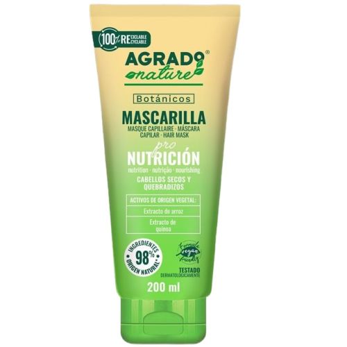 Маска Agrado (Аградо) для волос Ботаническое Питание 200 мл  в Киеве : цены, характеристики.  - фото №1 Маска Agrado (Аградо) для волос Ботаническое Питание 200 мл  в Киеве : цены, характеристики.